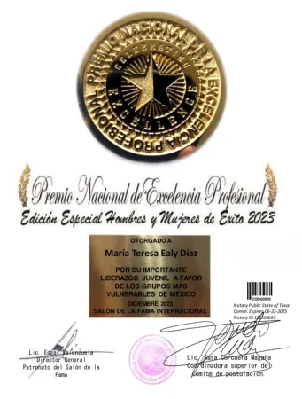 6 Premio Naciona de la Excelencia Premio Nacional de la Excelencia Profesional 2023